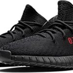 yeezy boost 350 v2 black red