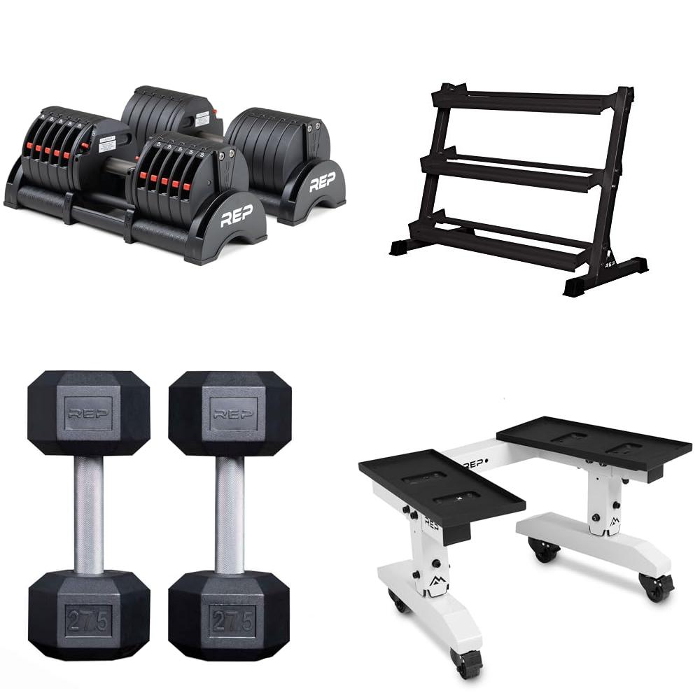 REP Fitness Equipment: A Comprehensive Guide to Dumbbells and Racks